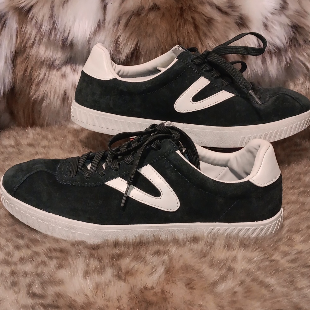 Hunter Green Tretorn Sneakers